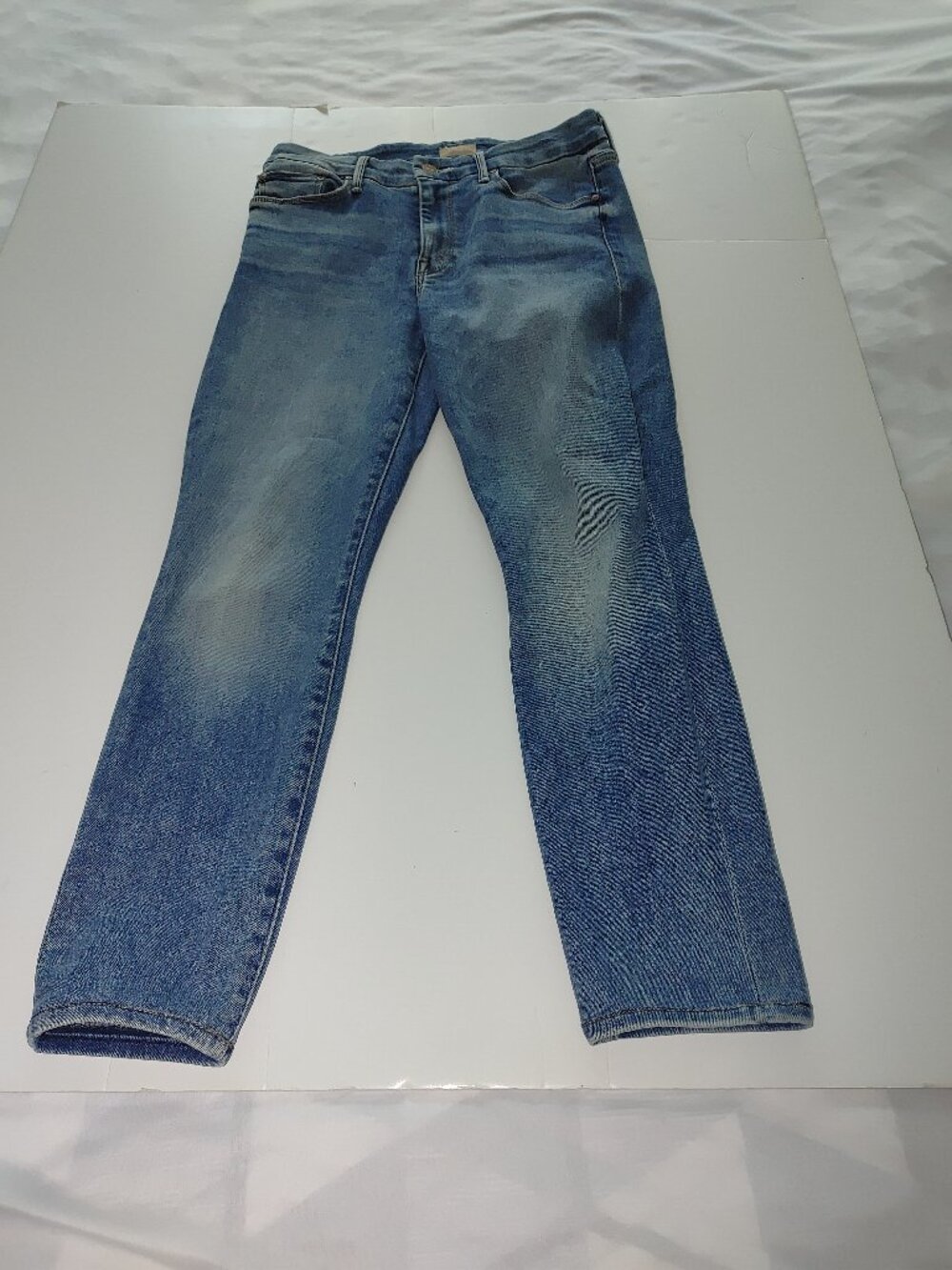 MOTHER Woman's Mid Rise Strait legs Denim Jeans Size 27 Used